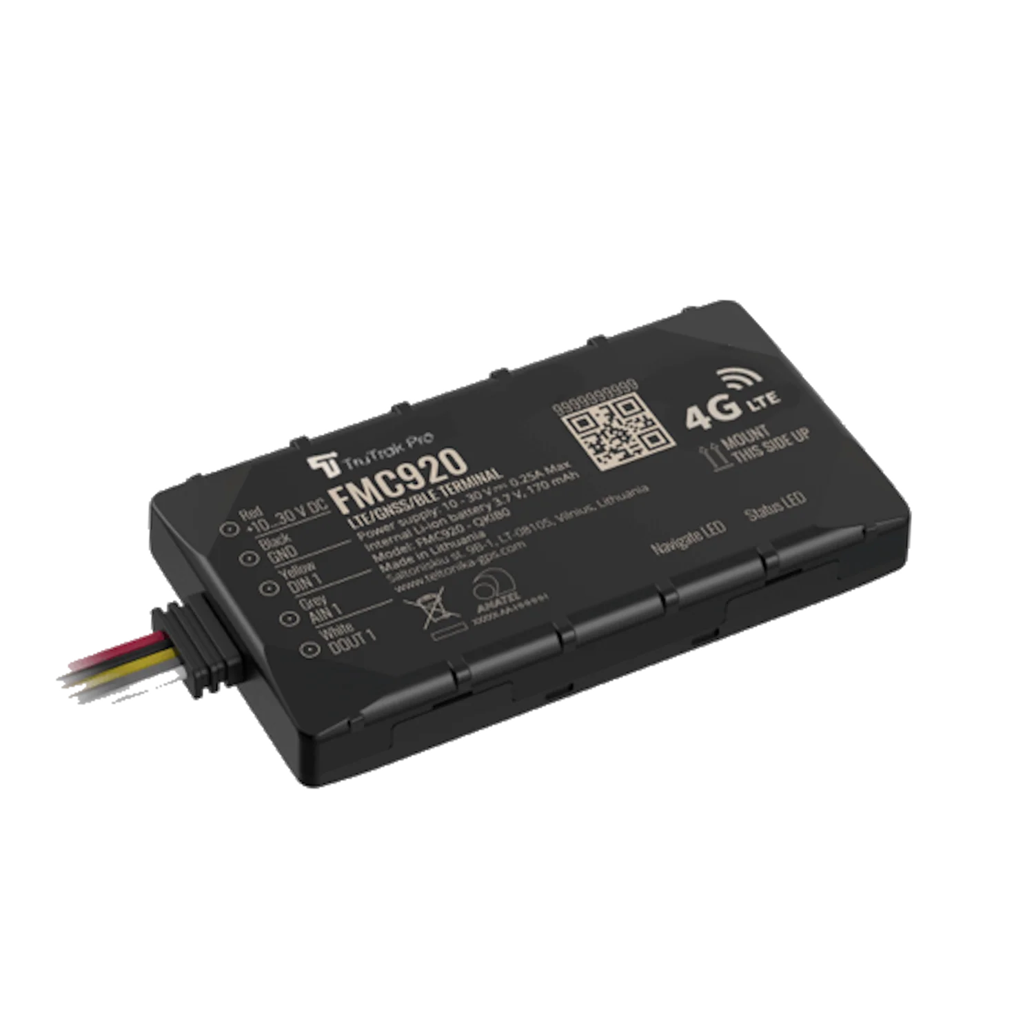 Trutrak Sign In TruTrak Pro FMC920 4G GPS Tracker