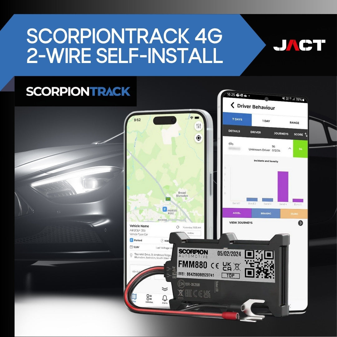ScorpionTrack 4G 2-Wire Self-Install Tracker